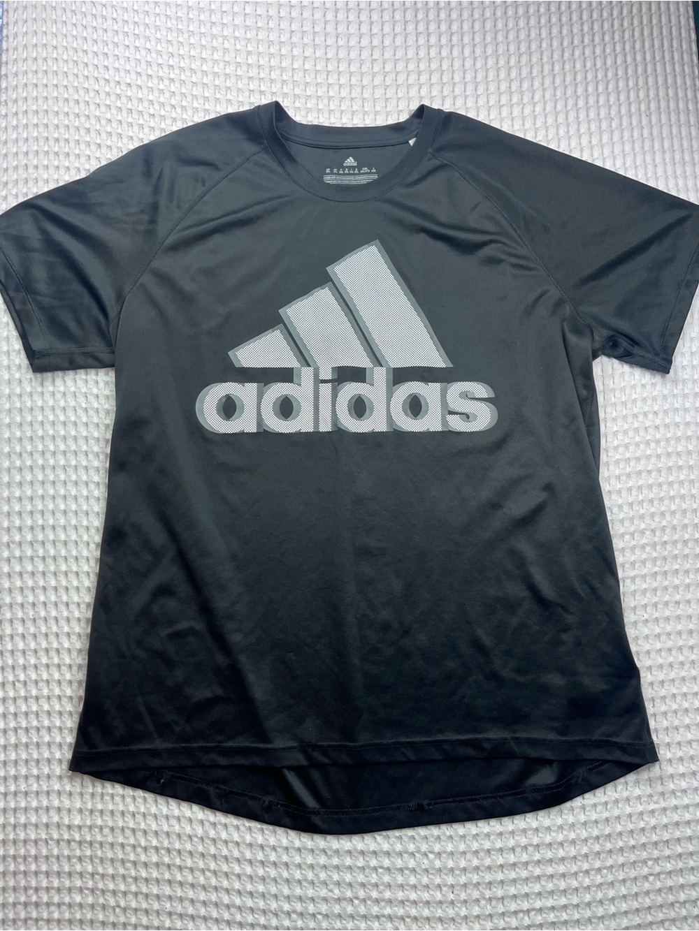 adidas Climalite Performance T-Shirt Black 2XL Men’s Athletic Logo